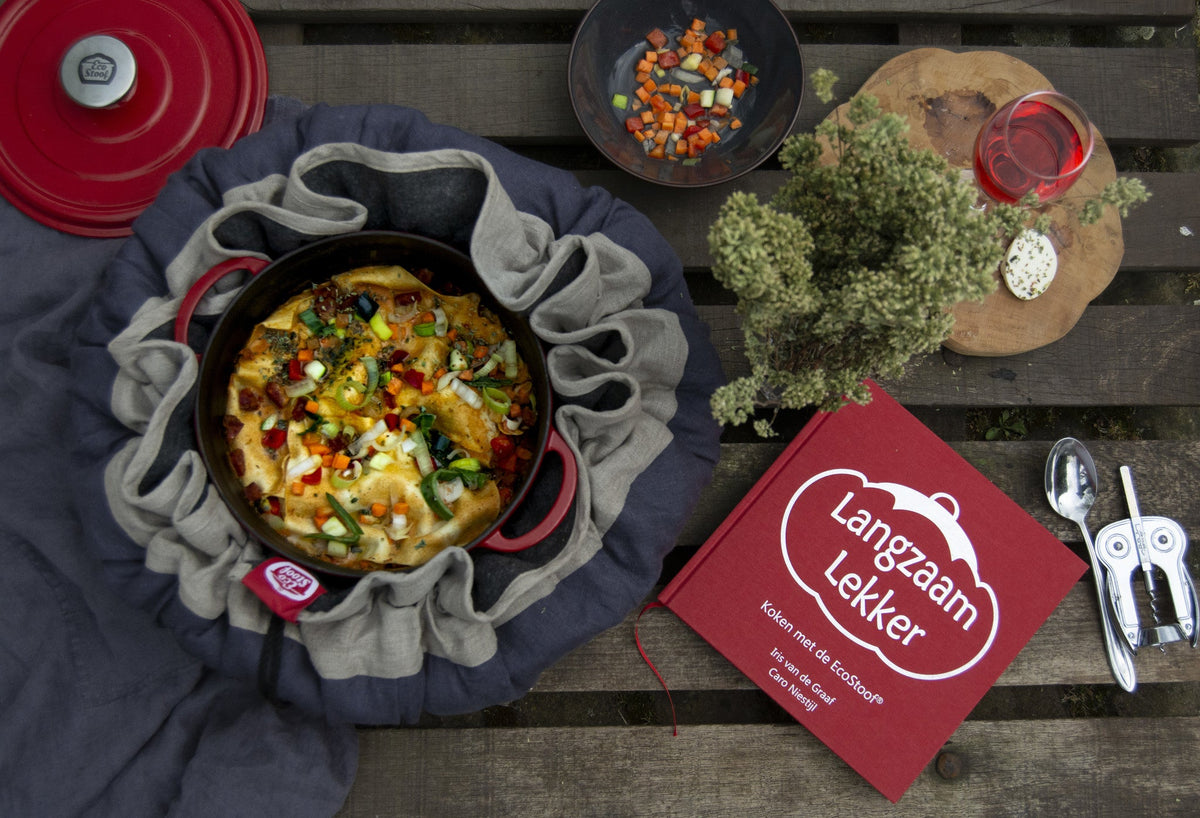 Verse lasagne met salami