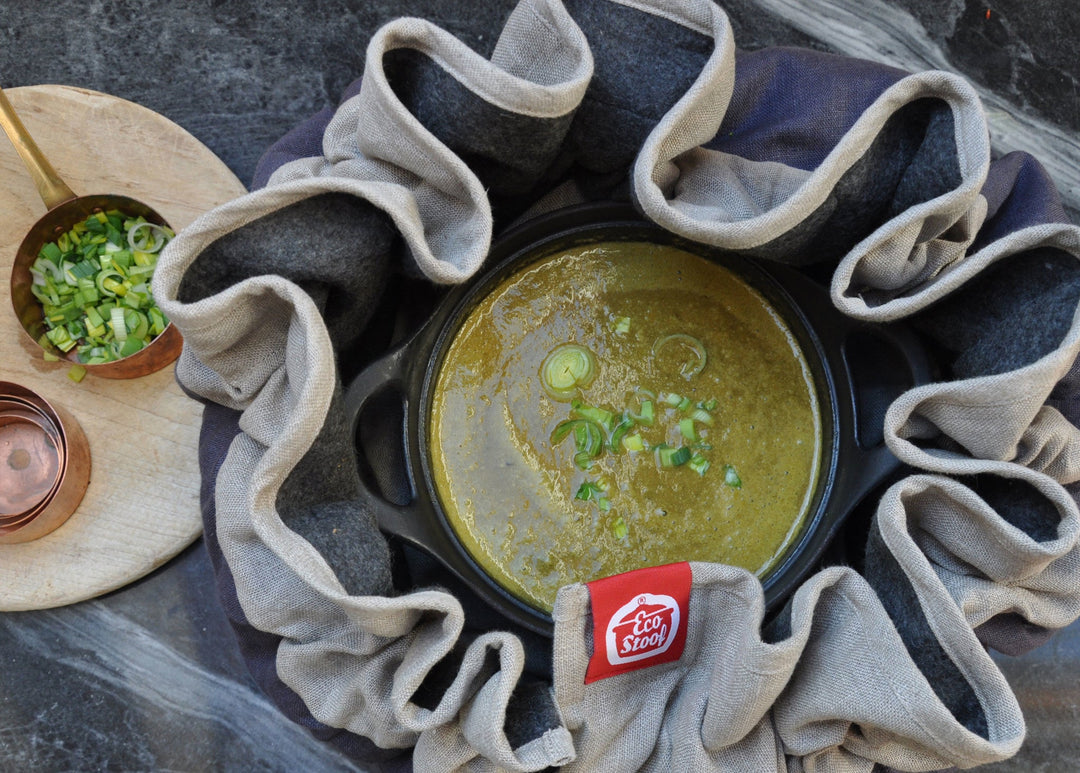 Summery leek soup in the EcoStoof®