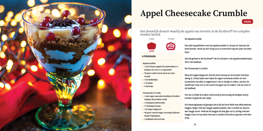 CRUMBLE EcoStoof Cookbook KERST